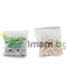 Комплект за колан, кожа, перфорирани отвори, нитове, капси, винтове